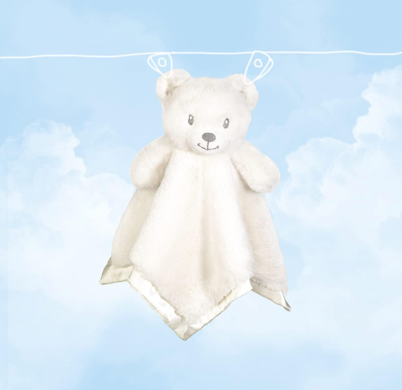 BEILIMU Baby Bear Lovey – Soft Security Blanket for Newborns