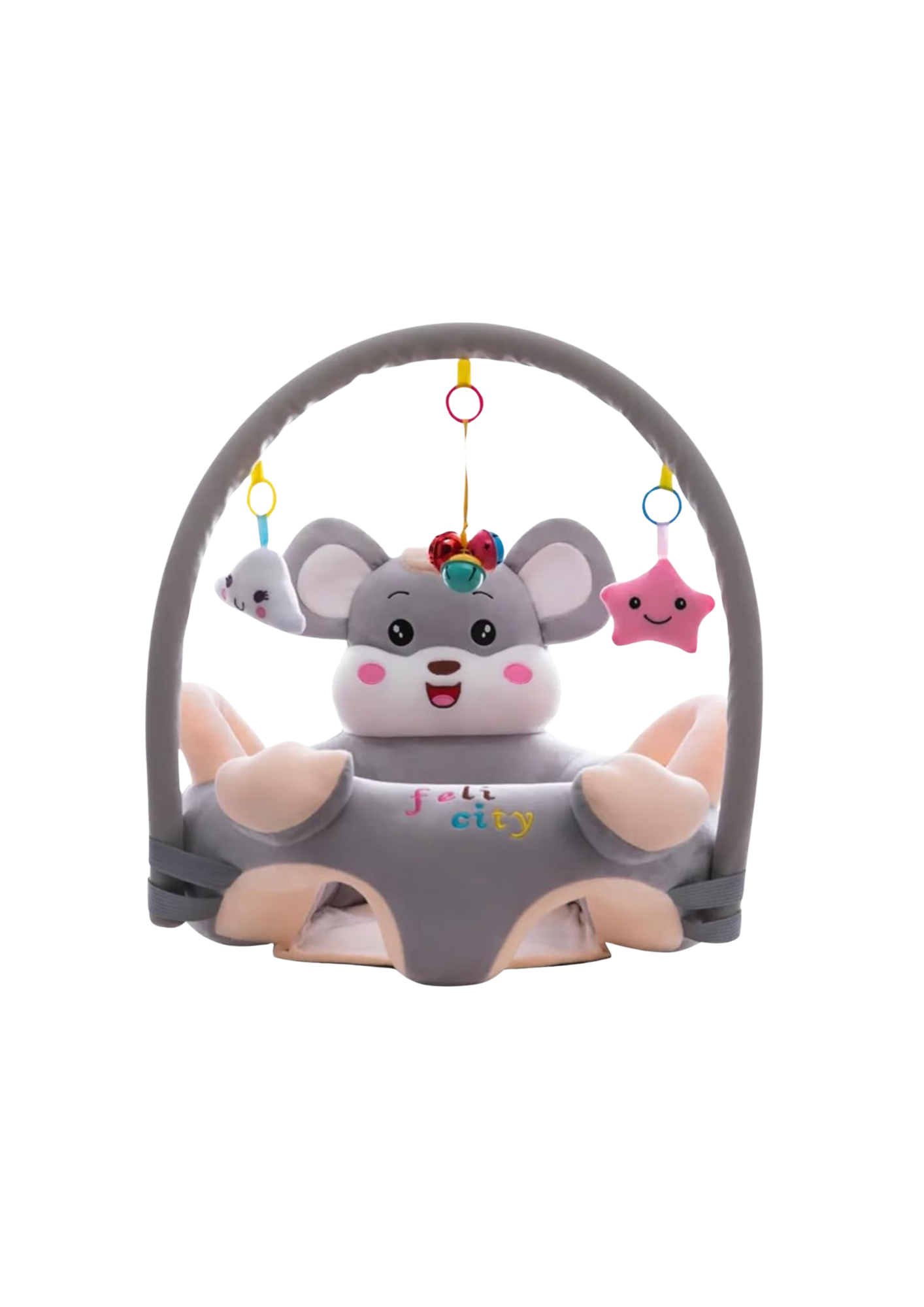 Jack Brown Baby Activity Chair – Plush Seat