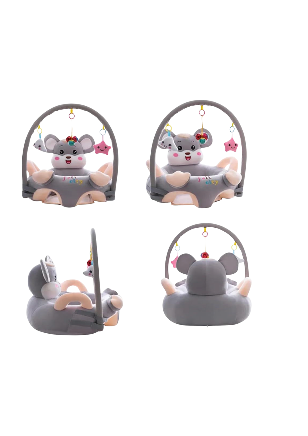 Jack Brown Baby Activity Chair – Plush Seat